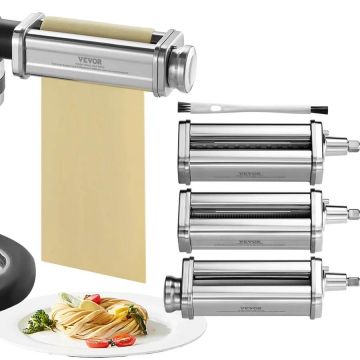 Kitchenaid nerūdijančio plieno makaronų volelių pjaustytuvų rinkinys, 3 vnt.
