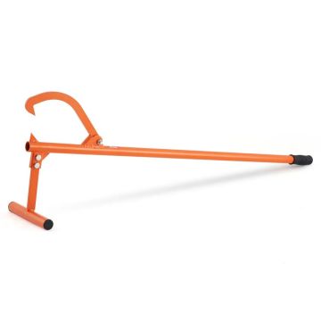 Timberjack 48" rąstų keltuvas su metaline rankeena, reguliuojamas kablys