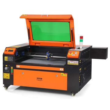 80 W CO2 lazerinis graviravimo ir pjovimo įrenginys, 51x71 cm