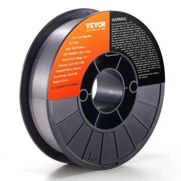 Suvirinimo viela su fliuso šerdimi E71T-GS 0,8 mm 4,5 kg, bedujinė