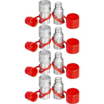 Hidraulinė greitoji jungtis 1/2" NPT (ISO 16028), 4 poros