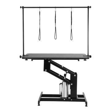 Hidraulinis naminių gyvūnėlių kirpimo stalas, 109 cm, reguliuojamo aukščio, tvirtas, neslystantis
