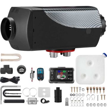 12 V 8 kW dyzelinis oro stovėjimo šildytuvas su LCD ir nuotoliniu valdymu