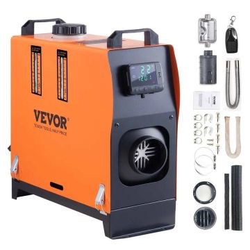 Dyzelinis oro šildytuvas 12 V 8 kW su LCD ir pultu automobiliui
