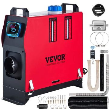 12 V 8 kW dyzelinis oro šildytuvas su LCD ir nuotoliniu valdymu