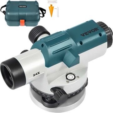 Automatinis optinis nivelyras 24x, IP54 atsparus vandeniui, su magnetiniu kompensatoriumi