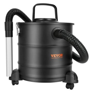 Pelenų siurblys 20 L, 1200 W, su žarna ir ratukais