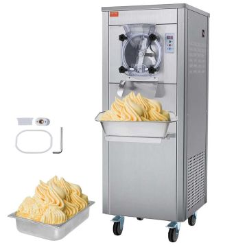 Komercinis ledų gaminimo aparatas, 6 L nerūdijantis plienas, 18 l/val. našumas