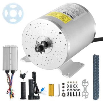 3000 W 72 V elektrinis bešepetis nuolatinės srovės variklis, 4900 aps./min.