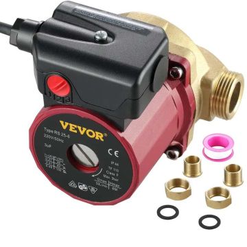 Karšto vandens cirkuliacinis siurblys 15 mm 220 V 90 W 20 l/min