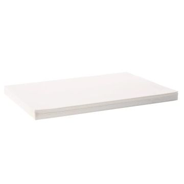 Gruzdintuvės filtro popierius, 100 lapų, 25,7x16,9 cm, 55 L restoranams