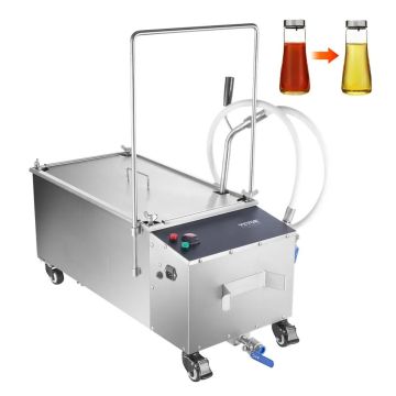 Mobilus gruzdintuvės alyvos filtras, 55 L bakas, 10 l/min filtravimo greitis, ratukai