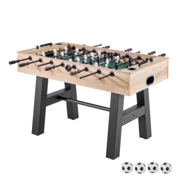 Stalo futbolo stalas, 140 cm, su kamuoliais ir taškų skaičiuokle