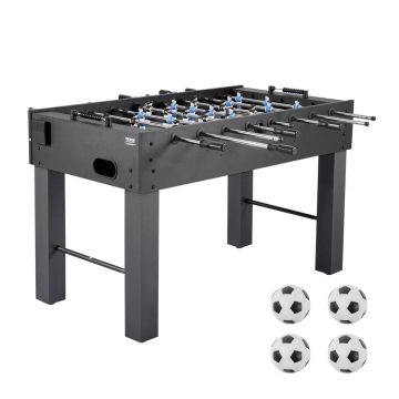 Stalo futbolo stalas, 137 cm, su kamuoliukais ir taškų skaičiuokle