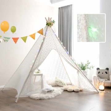 Children's tent, 5-sided, 120.65 × 120.65 × 139.7 cm
