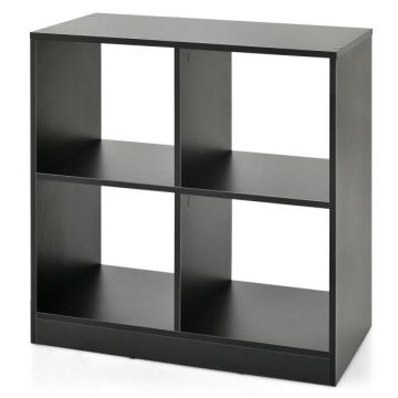 Vaikiška pastatoma lentyna, 4 kubeliai, 73,66 × 73,66 × 33,02 cm