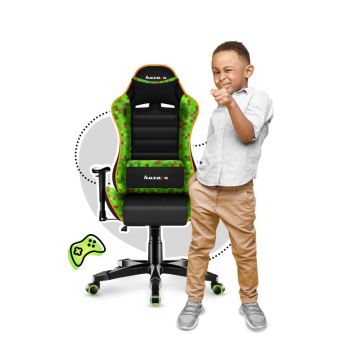 Children's gaming chair HUZARO RANGER 6.0 PIXEL MESH, 73 × 52 × 29 cm