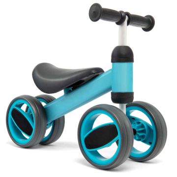 Children's balance bike, 4 wheels, 46.99 × 36.83 × 19.05 cm