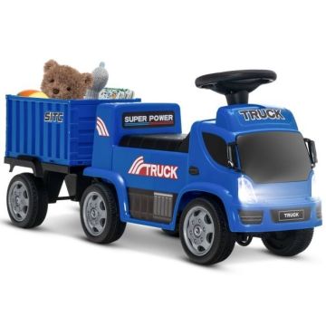 Children's ride-on truck, with removable container, Blue, 109 × 29 × 43 cm
