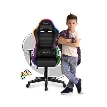 Children's gaming chair HUZARO RANGER 6.0 RGB MESH, RGB LED lighting, 73 × 52 × 29 cm