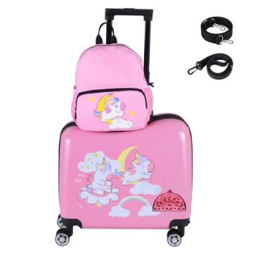 Vaikiškų lagaminų komplektas, 2 dalių, 46 × 23 × 33 cm