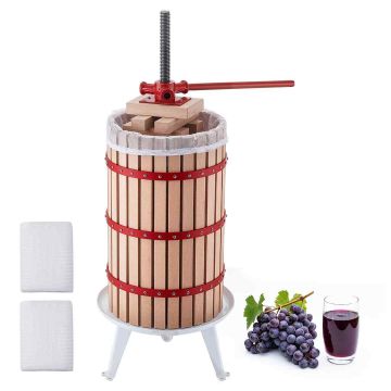 Fruit and wine press VEVOR LD-BP30-3R, 30 l, 400 × 610 × 320 mm