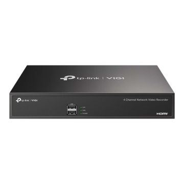 Vaizdo įrašymo įrenginys TP-LINK VIGI NVR1004H-4P, 4 kanalai, 1 SATA jungtis