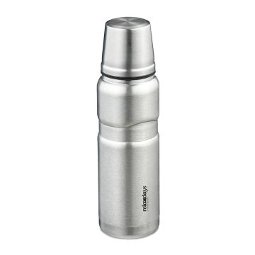 Vakuuminis butelis su puodeliu Relaxdays 10047587.0, 500 ml, Ø 7,5 × 26 cm