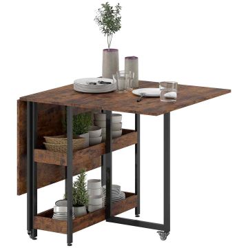 Обеденный стол, раскладной, до 4 человек, 133,4 × 80 × 75 см