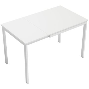 Обеденный стол, Раздвижной, на 4–6 человек, 120 × 70 × 74 см