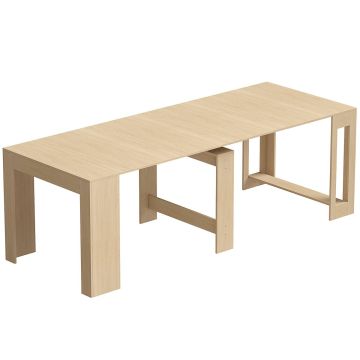 Обеденный стол, раздвижной, 48–240 см, 48–240 × 78 × 90 см