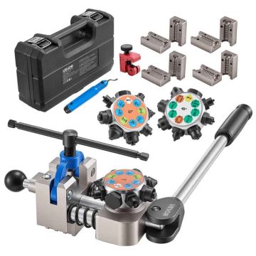Pipe expansion tool set VEVOR CT-3300B, 45° and 37°, 330 × 195 × 100 mm