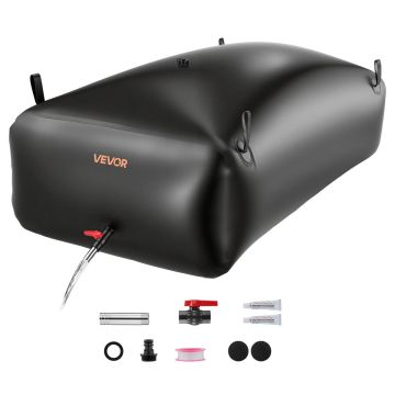 Water storage bladder VEVOR WSB-1000L-Black, 1000 l, Black, 200 × 101 × 51 cm
