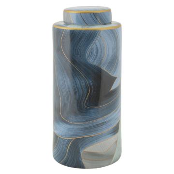 Vaza Elegant, su dangteliu, Ø 15 × 34 cm