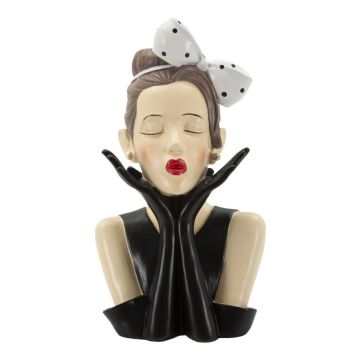Vaza Woman Vase Hollywood A, 17 × 30,5 × 14 cm