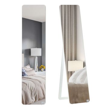 Veidrodis Homcom 37x43x156cm., baltos spalvos