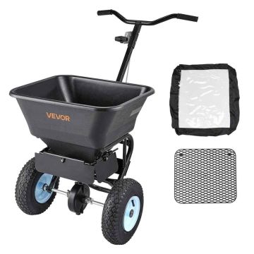Vejos barstytuvas VEVOR TC2034B, 45,2 kg talpa, Balta/juoda, 60 × 94 × 95 cm
