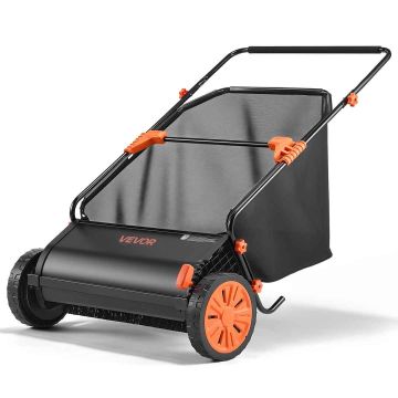 Lawn sweeper VEVOR S19-002A, push, 80 × 127 × 43 cm