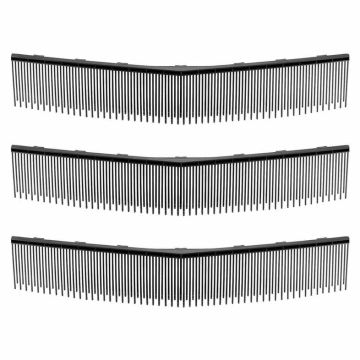 Lawn sweeper brush replacements VEVOR 919-002B, 3 pcs, Black, 59.5 × 10.5 cm