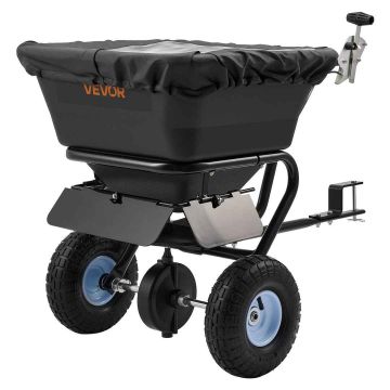 Velkamas vejos barstytuvas VEVOR 2034, 38,6 kg talpa, 940 × 660 × 570 mm