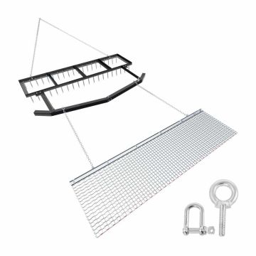Trailed harrow VEVOR ZHSPTQ6-1.5FT, With chain harrow, 184 × 49.5 × 15 cm