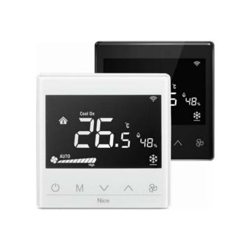 Ventiliatoriaus valdiklis FIBARO Nice FAN2-CONTROL, Balta