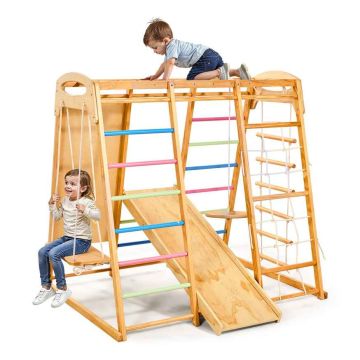 Игровой комплекс для помещений VEVOR SX20211009, 9-в-1, 147 × 120 × 143 см