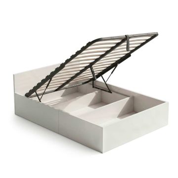 Single bed, 120 × 200 cm, white