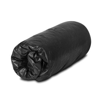 Disposable plastic film El Cartel, With elastic band, Black, 210 × 90 cm