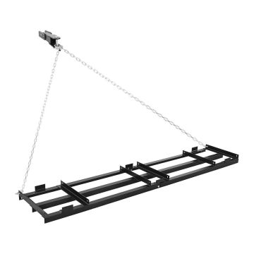 Буксируемая борона VEVOR HSPTQ96-20IN, 243,5 × 50 × 10 см