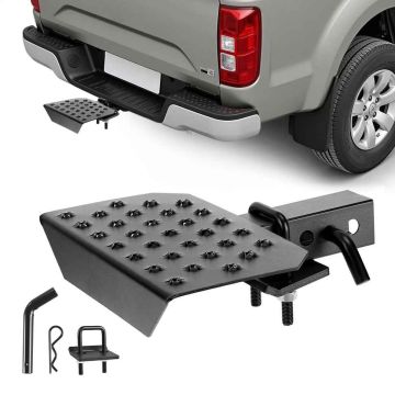 Towbar step VEVOR RS-8037, for 5 cm receiver, 30 × 30 × 5.5 cm