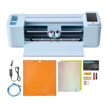 Vinilo pjaustymo mašina VEVOR smart4, jutiklinis ekranas, 65,5 × 26 × 27,5 cm