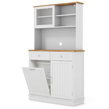 Кухонный шкаф, вместимость 10 галлонов, 100,33 × 172,72 × 34,29 см