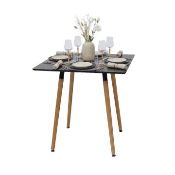 Кухонный стол Relaxdays, до 4 человек, 75 × 75 × 75 см